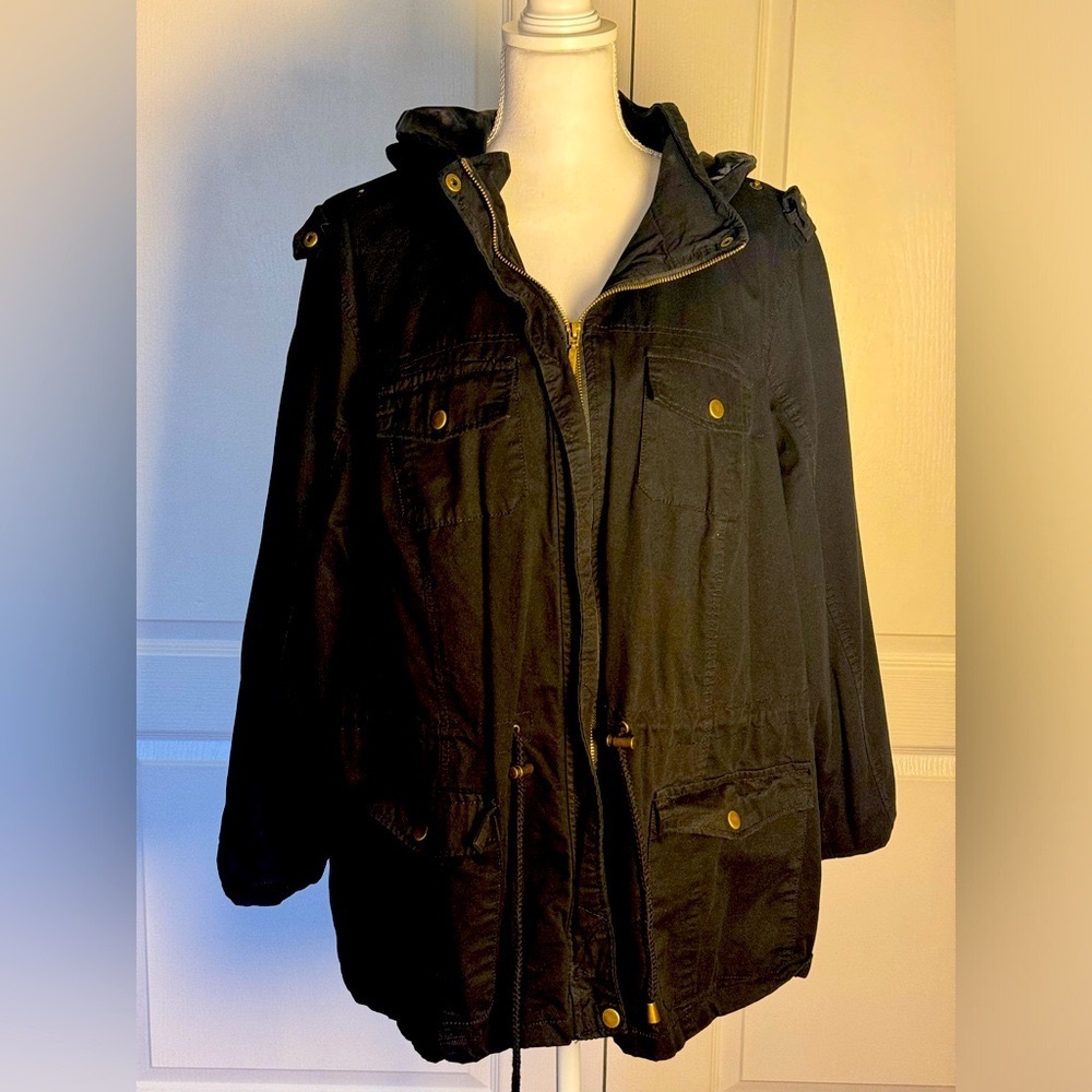 Womens Outer Edge Black Jacket 3XL